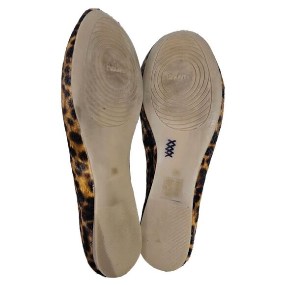 BODEN Ponyhair Cheetah Print Ballet Flats - Size 38 - Picture 5 of 7